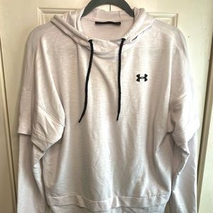 White under Armour sweatshirt